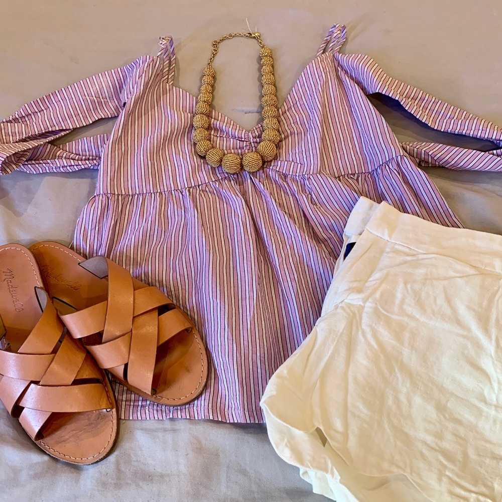 Socialite Cold Shoulder Blouse